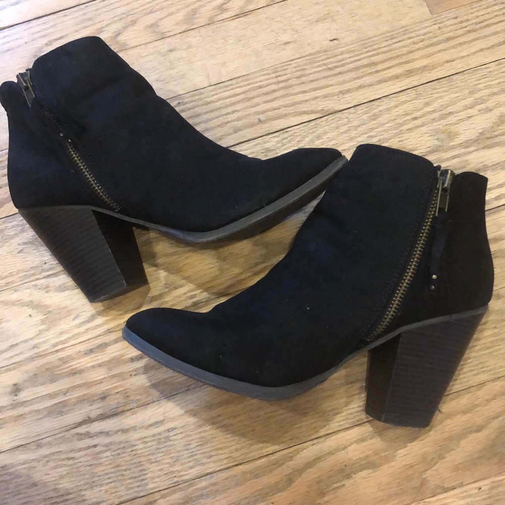 Black booties